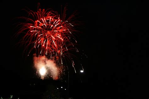 Red Fireworks Free Stock Photo - Public Domain Pictures