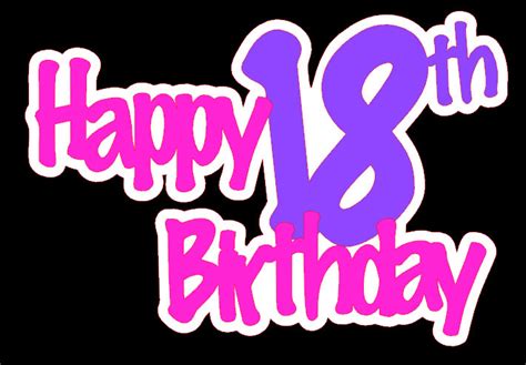 Free Happy 18 Birthday, Download Free Happy 18 Birthday png images ...