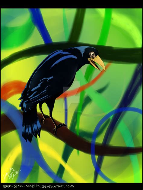 Crazy Crow by GabiHorseArt98 on DeviantArt