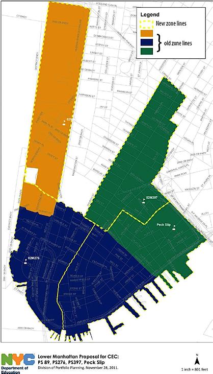 School District Map Manhattan Nyc