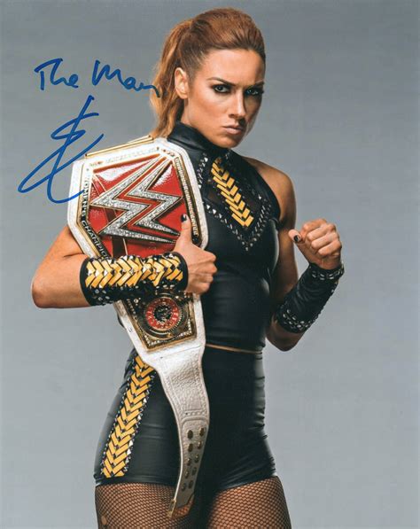 Becky Lynch WWE Signed Photo – RetroWrestling.com