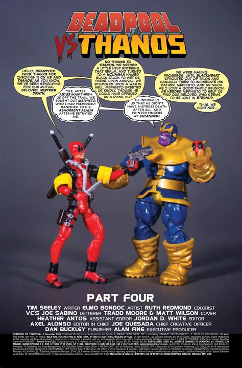 Preview: DEADPOOL VS THANOS #4 - Comic Vine