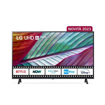 LG Serie UR78 43UR78006LK Tv Led 43'' 4K Ultra Hd 3 HDMI Smart Tv 2023 - ScontiFy.net - Offerte ...