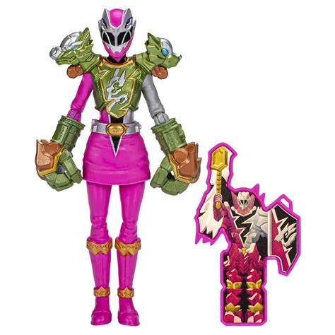 Power Rangers Dino Fury Smash Armor Pink Ranger, 6-Inch Action Figures ...