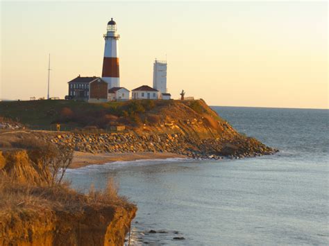 Montauk Point Lighthouse. Montauk, NY State Park Lighthouse