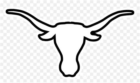 Black and White Longhorn Logo - LogoDix