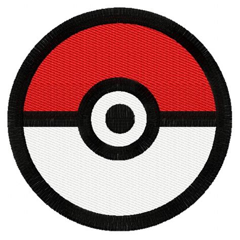 Pokeball 2 embroidery design