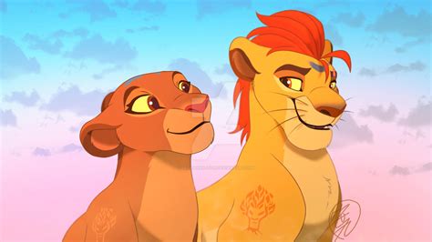 King Kion and Queen Rani by sasamaru-lion on DeviantArt