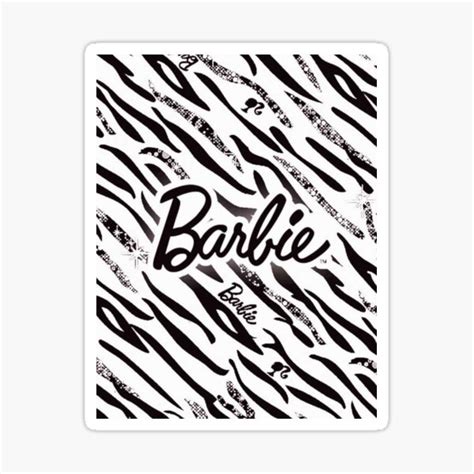 "Vintage Barbie Logo " Sticker for Sale by Artwala75 | Redbubble