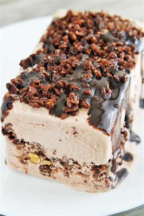 chocolate-crunch-ice-cream-cake-2 - The Tasty Bite