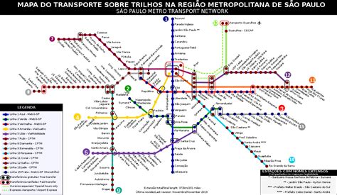 São Paulo Metro – Metro maps + Lines, Routes, Schedules