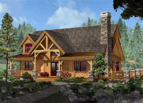 Adirondack Cottage - Woodhouse The Timber Frame Company