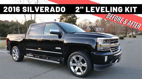 2010 Chevy Silverado Leveling Kit Before And After