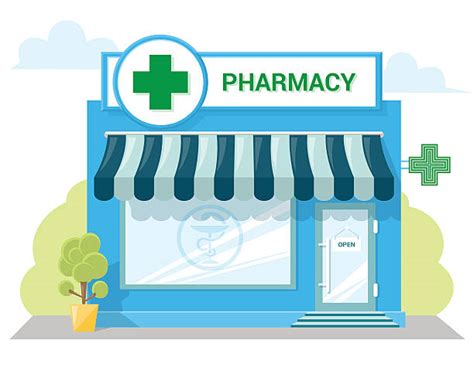 Pharmacy Clip Art, Vector Images & Illustrations - iStock