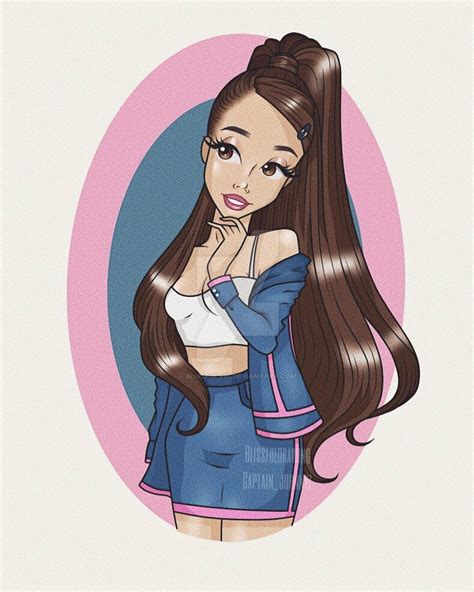 Ariana Grande Cartoon by blissfulari on DeviantArt