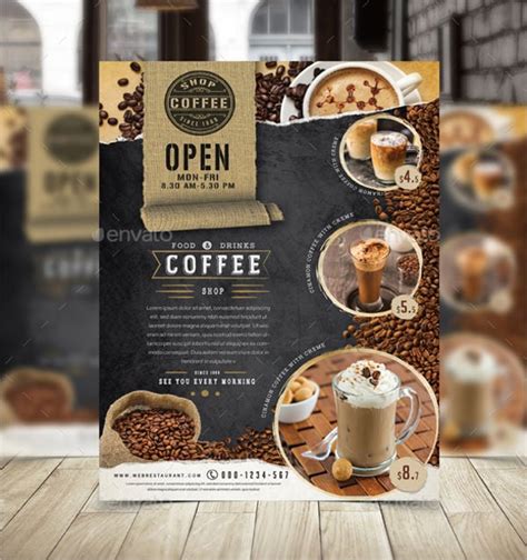 Coffee Flyers - 11+ Free PSD, Vector AI, EPS Format Download