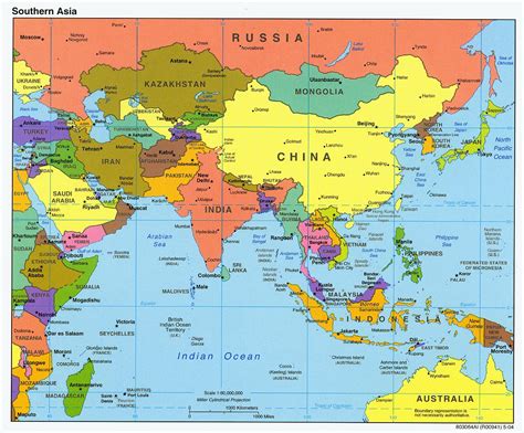 Asia : Countries – Capitals – Flags | Know-It-All