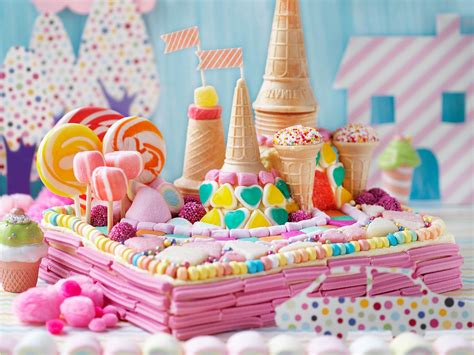 Candy land cake | Recipe | Candyland cake, Lolly cake, Creative birthday cakes