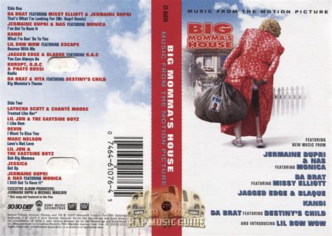 Big Momma's House - Soundtrack: Cassette Tape | Rap Music Guide