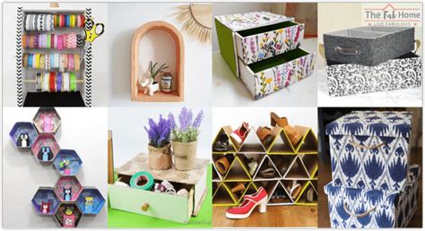 20 Creative Ways to Organize with Cardboard Boxes