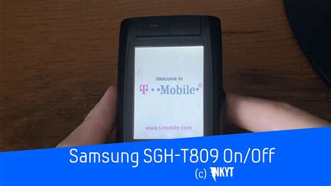 Samsung SGH-T809 On/Off (2 variants) - YouTube