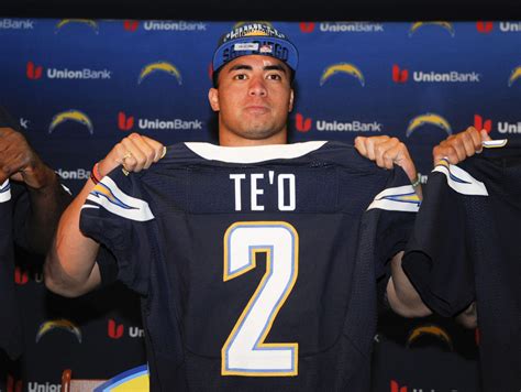 The San Diego Chargers drafted,in the second round,Linebacker Manti Te'o. | San diego chargers ...