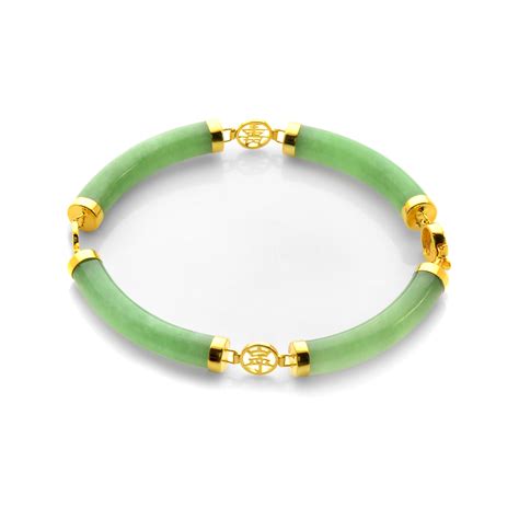 Dyed Green Jade Bracelet - Jewelry - Bracelets