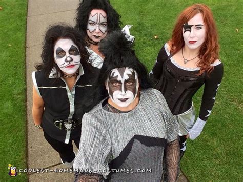 All-Girl Group Costume: KISS Rock Stars for a Day