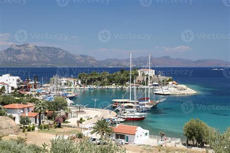 Boats in Datca Town 10298682 Stock Photo at Vecteezy