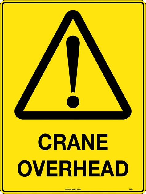 Crane Overhead | Caution Signs | USS