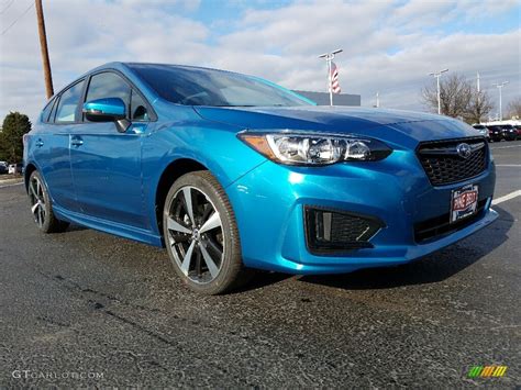 2017 Island Blue Pearl Subaru Impreza 2.0i Sport 5-Door #117792491 ...