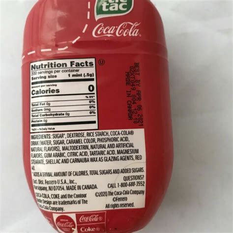 Coca Cola Flavored LIMITED EDITION Tic Tac 200 Coke Tic Tacs New Collectible | eBay