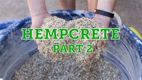 How to Make a Hempcrete Wall - YouTube