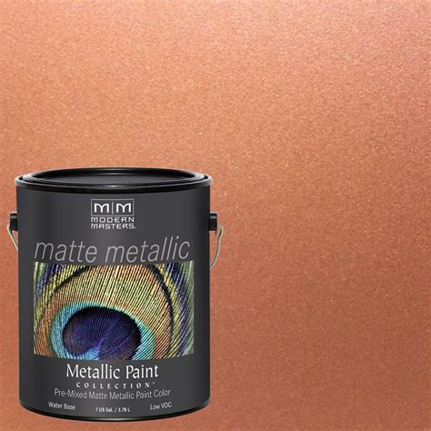 Modern Masters 1 qt. Copper Metallic Interior/Exterior Paint-ME19532 ...