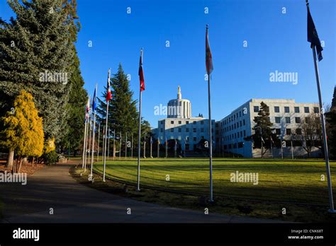 USA, Oregon, Salem, Oregon State Capitol Building Stock Photo - Alamy