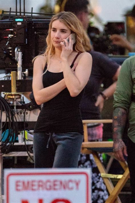 Emma Roberts - "Holidate" Set in Atlanta 05/16/2019 • CelebMafia