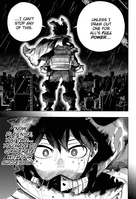 My Hero Academia Manga Panels Deku