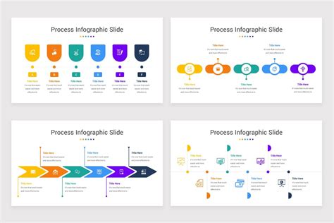 Process Workflow Infographics PowerPoint Template | Nulivo Market