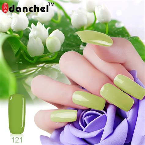 Aliexpress.com : Buy Danchel Soak Off UV Gel Polish Long lasting 9ml Green Series Manicure Nail ...