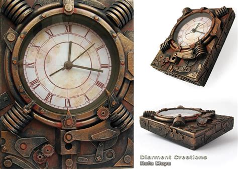 Steampunk Clock VI by Diarment on DeviantArt