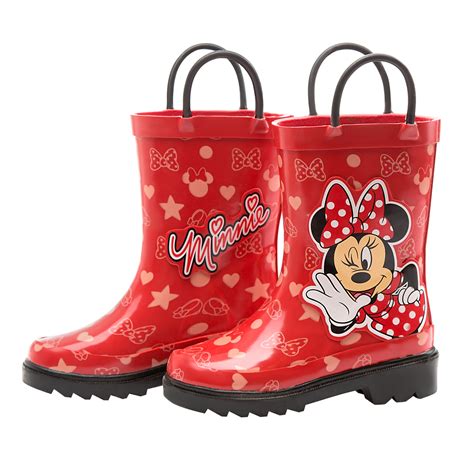 MINNIE MOUSE BOW RAIN BOOTS TODDLER GIRLS 7 8 25% OFF