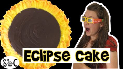 SOLAR ECLIPSE CAKE TUTORIAL | Sweetwater Cakes - YouTube