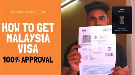 Malaysia Visa For Indians - Full Process in HINDI | Application Form, Cost, Photo, Time ...