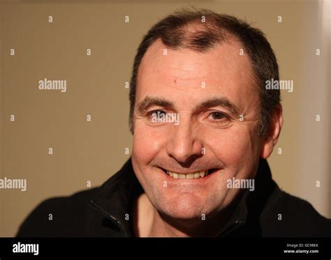 Andy Murray's father Will Murray smiles at his home in Dunblane, prior ...