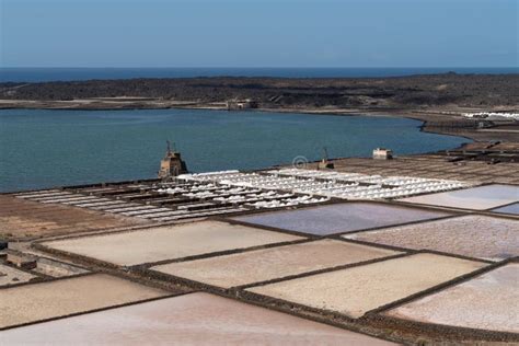 155 Spain Canary Islands Lanzarote Sea Salt Production Stock Photos - Free & Royalty-Free Stock ...