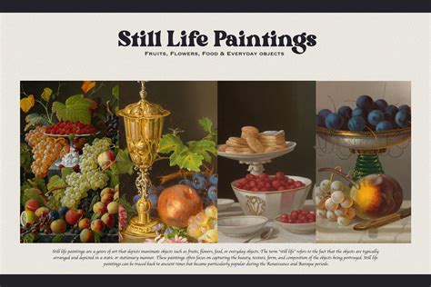 Still Life / Food Paintings | Food Illustrations ~ Creative Market