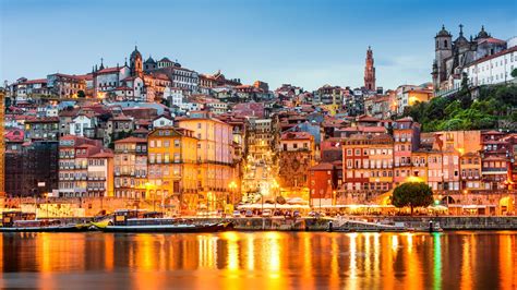 Beautiful shot Porto Portugal early evening (3840x2160) : wallpapers