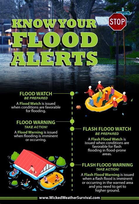 Flash Flood Alerts | Flood preparedness, Emergency response plan, Flood