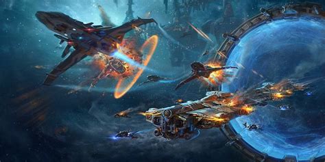 Space fight, Ilya Galkin | Space battles, Sci fi anime, Space backgrounds