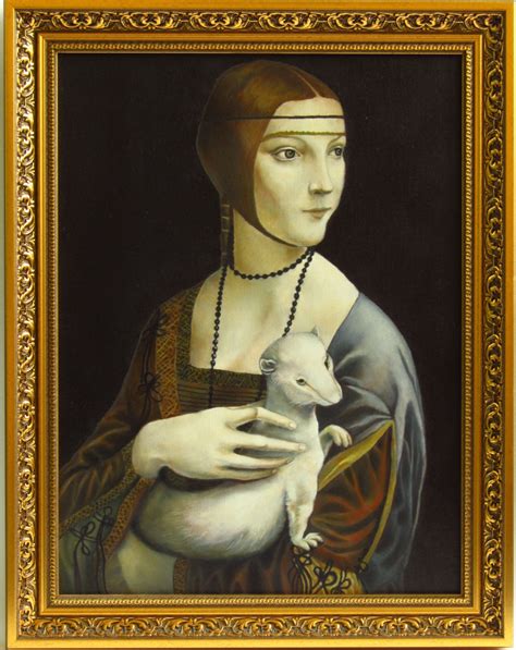 Copy of the original Lady with an Ermine by